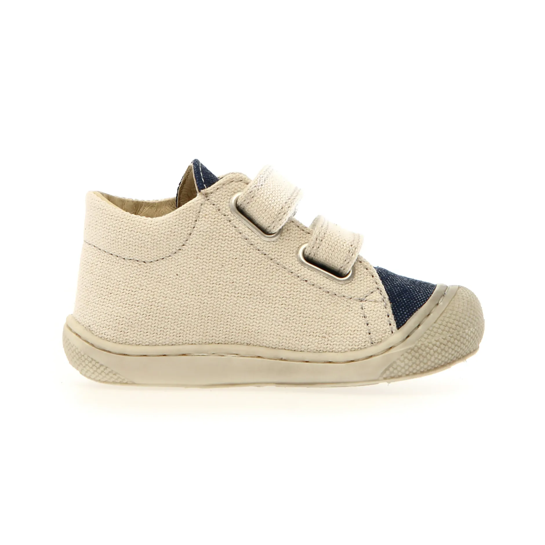 Naturino Boy's Kolde Vl Casual Shoes - Milk / Jeans / Yellow Discount