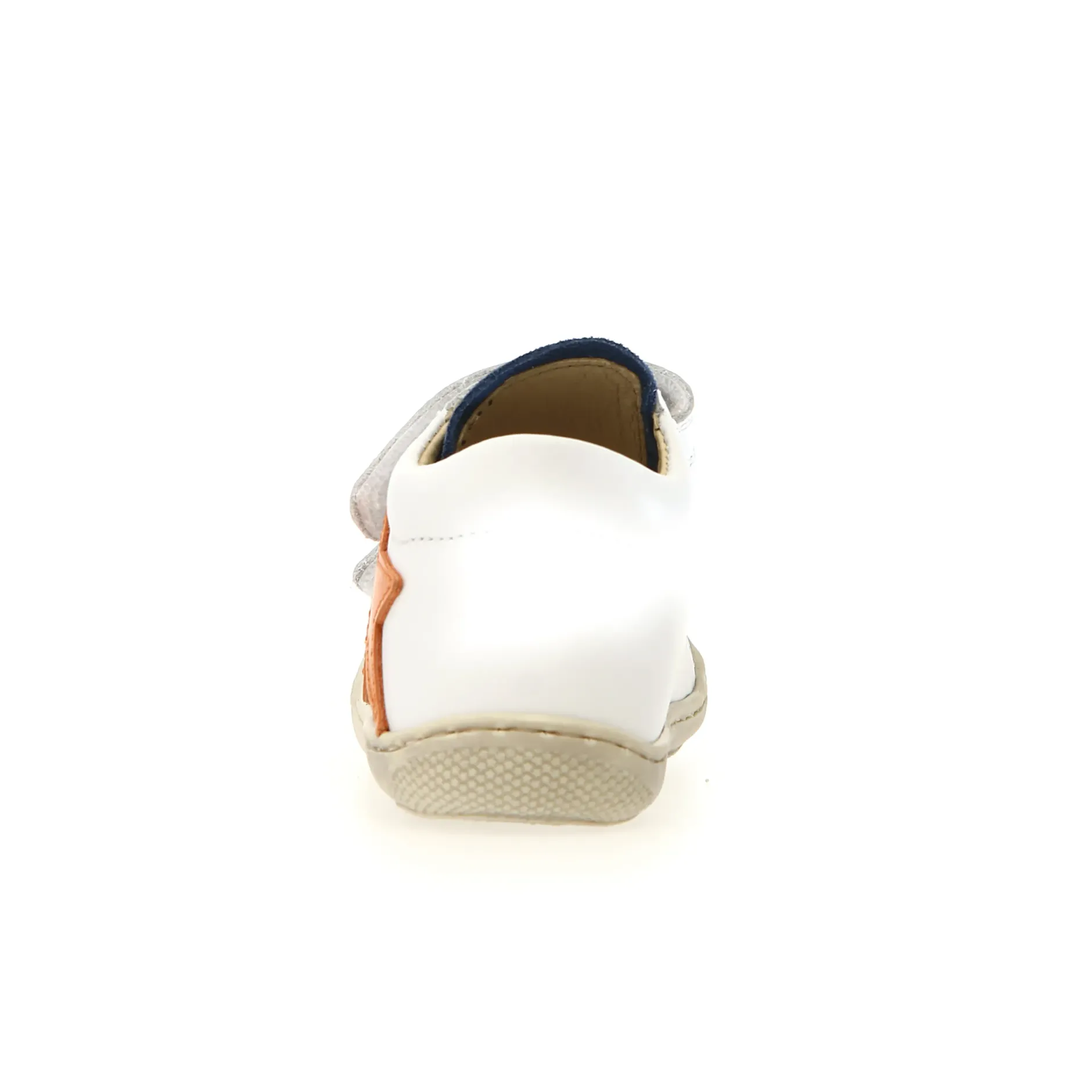 Naturino Boy's Kolde Vl Casual Shoes - White / Azure / Orange Clearance