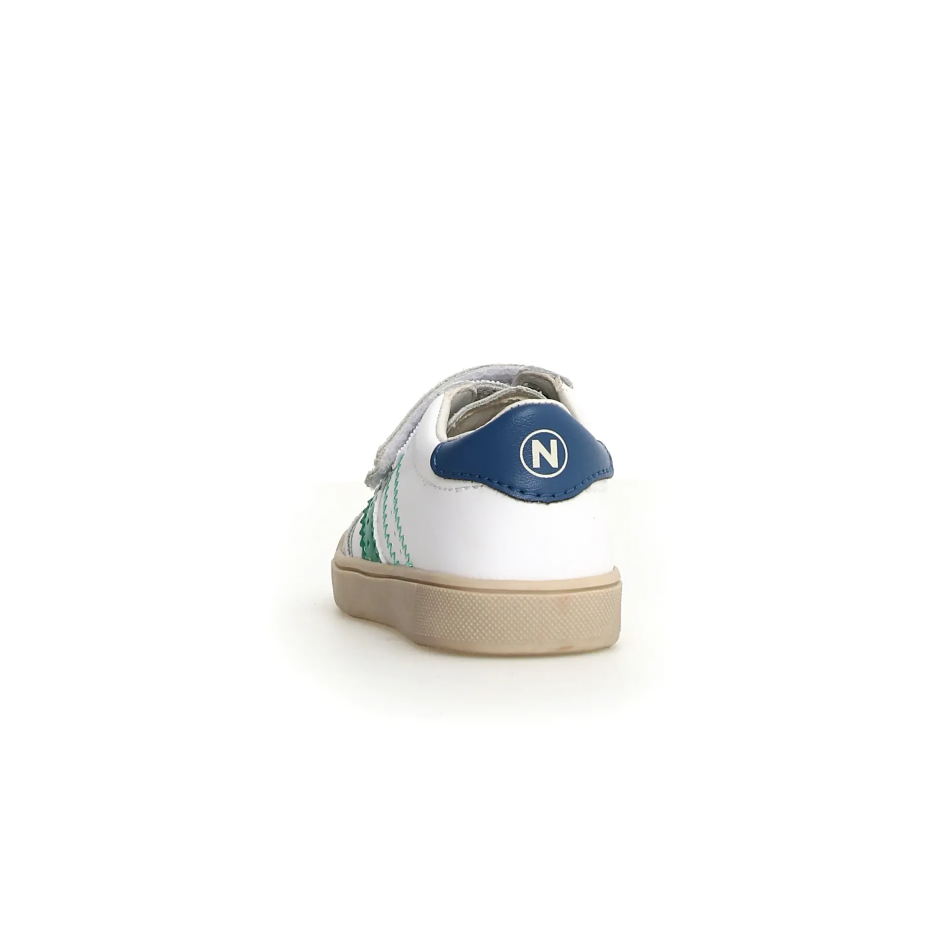 Naturino Boy's Riby Vl Casual Shoes - White / Green / Azure Online