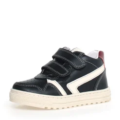 Naturino Girl's & Boy's Ceonia High Vl Calf Sneakers - Black/Milk Fashion