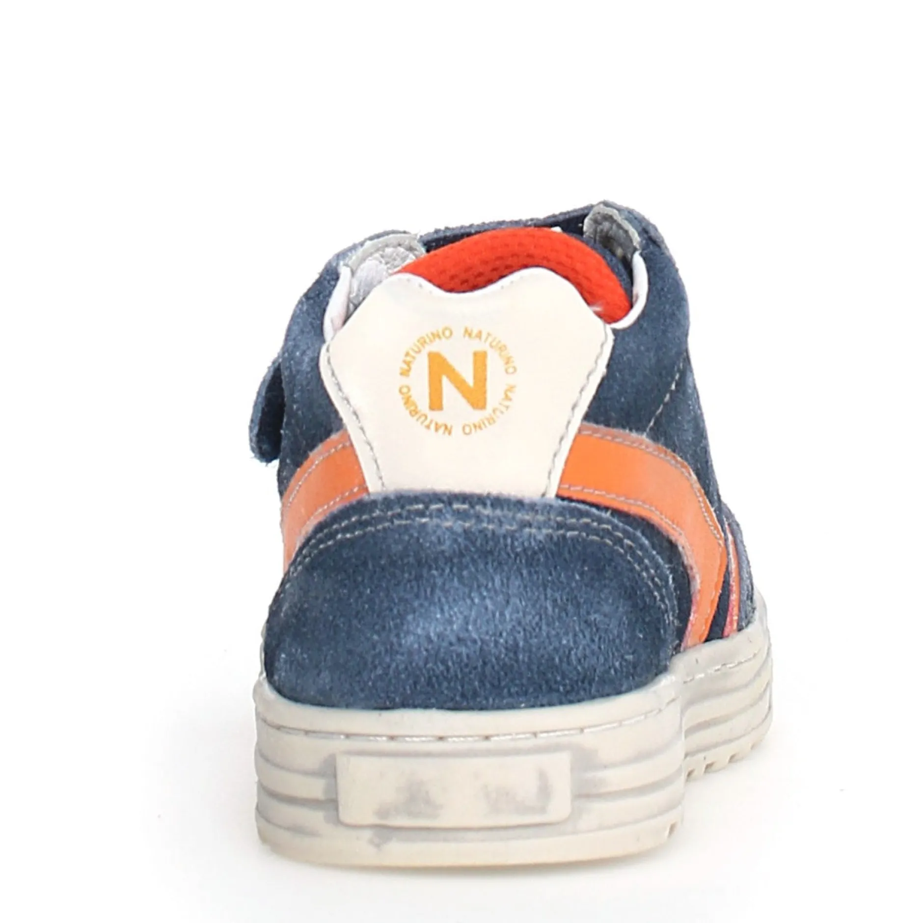 Naturino Girl's & Boy's Ceonia High Vl Calf Sneakers - Navy/Orange Fashion