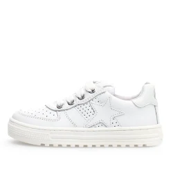 Naturino Girl's & Boy's Hess Zip Sneakers - White Clearance