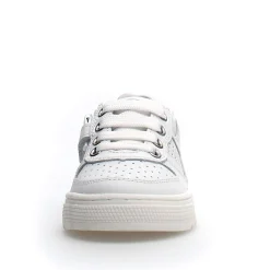 Naturino Girl's & Boy's Hess Zip Sneakers - White Clearance