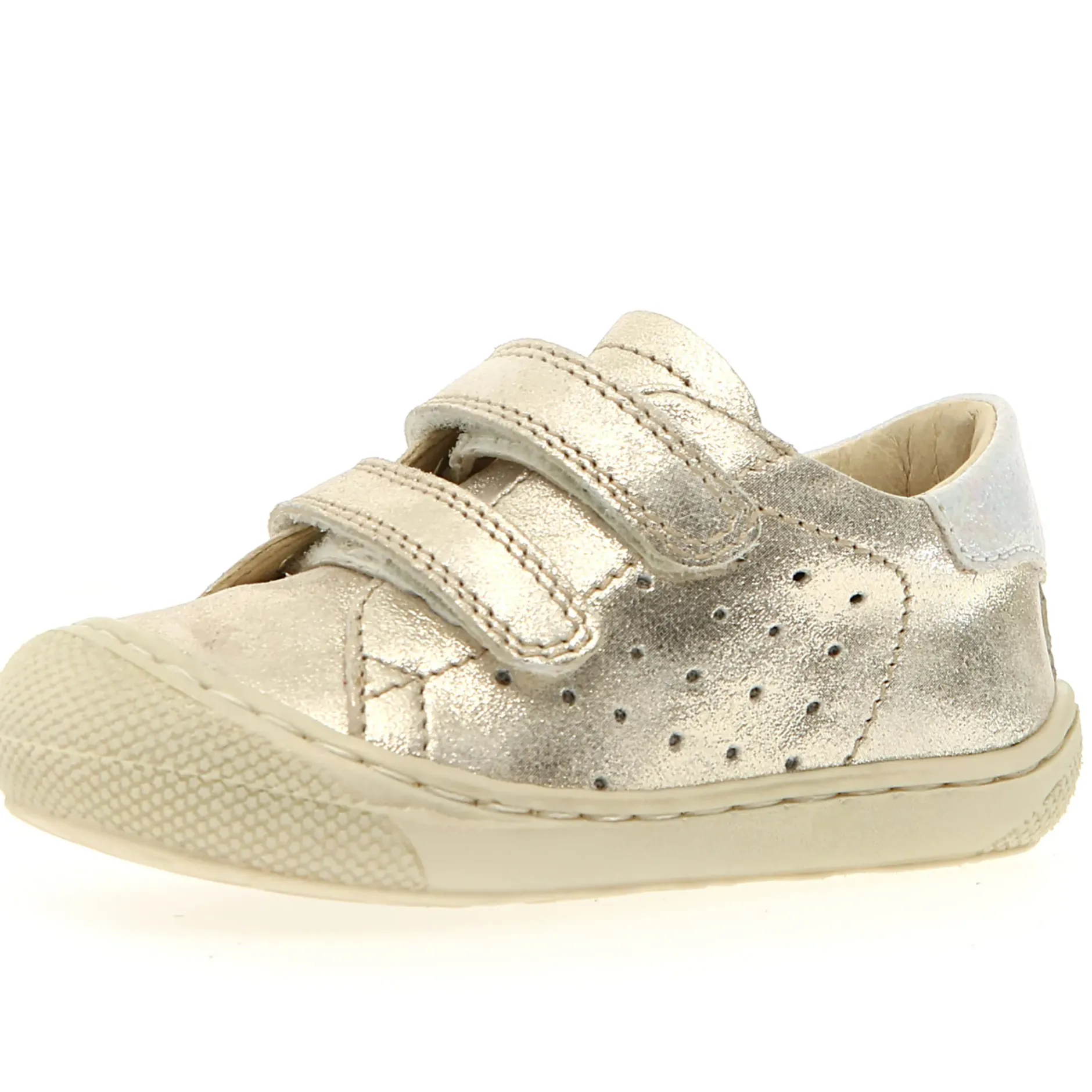 Naturino Girl's Cocoon Low 3 Vl Casual Shoes - Platinum / White Sale