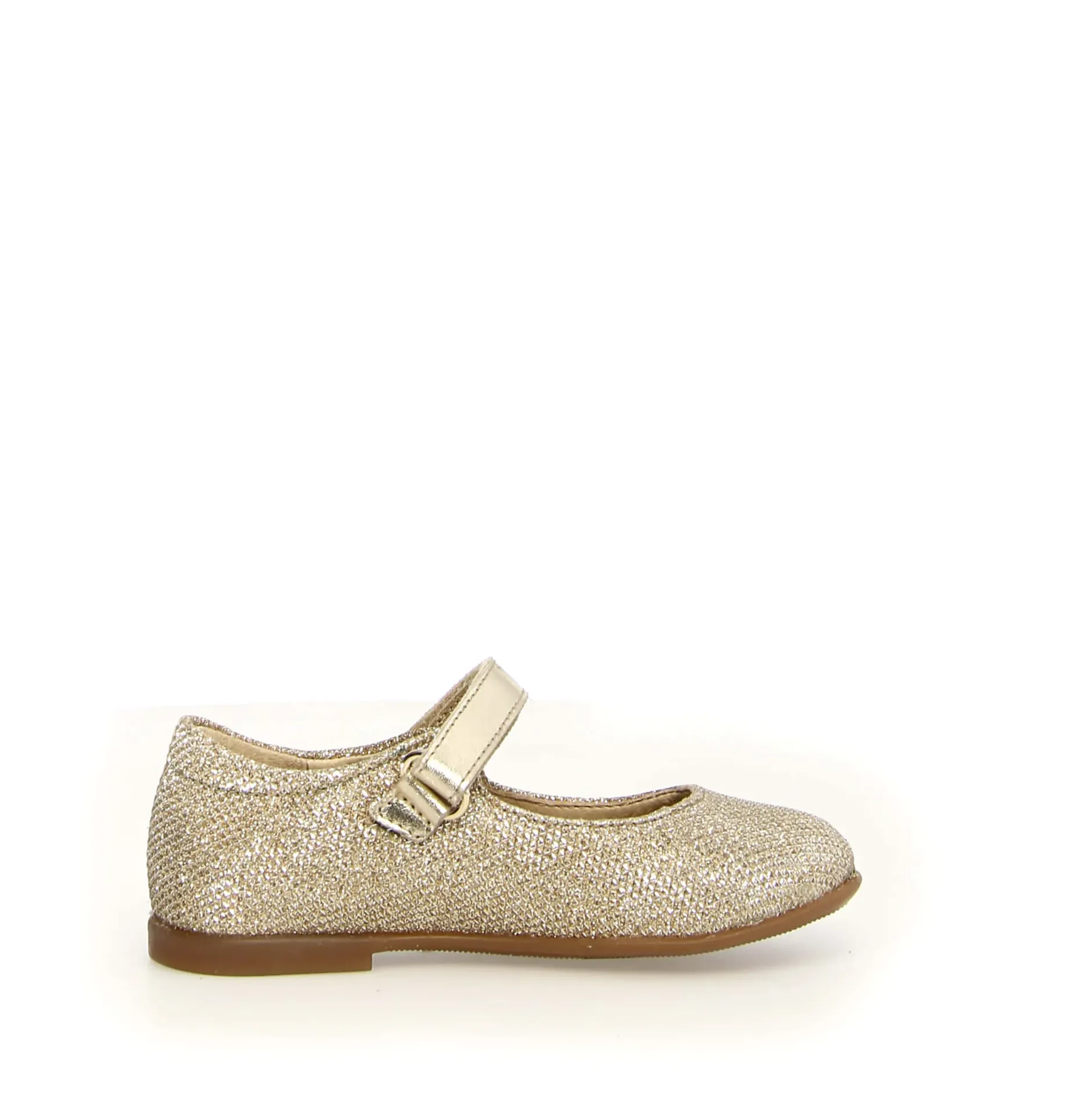 Naturino Girl's Darling Mary Jane Flats - Platinum Hot