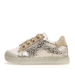 Naturino Girl's Eindhoven Sneakers, White-Platinum Best