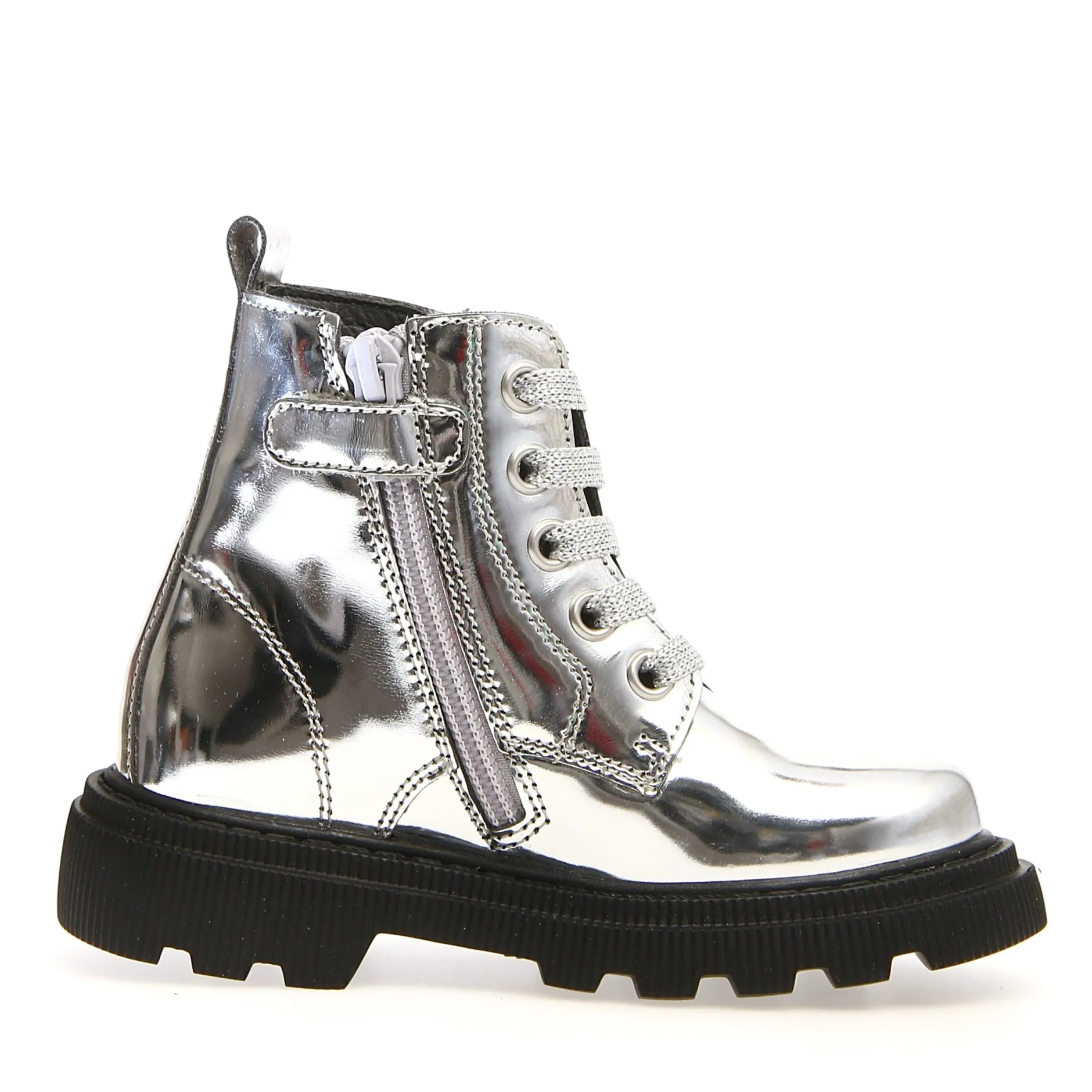 Naturino Girl's Foster Boots - Silver Online
