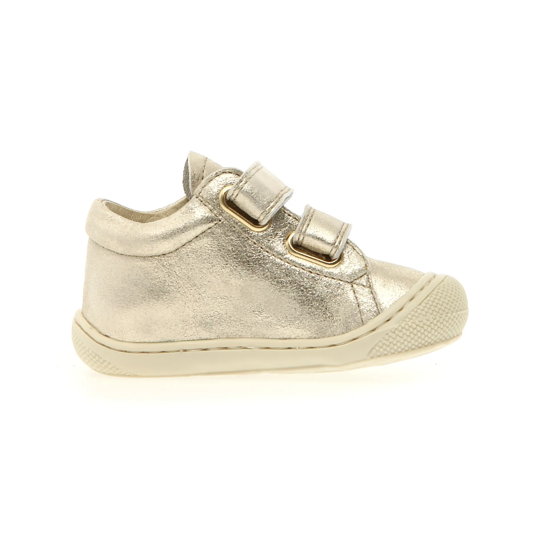 Naturino Girl's Glow Vl Casual Shoes - Platinum Outlet