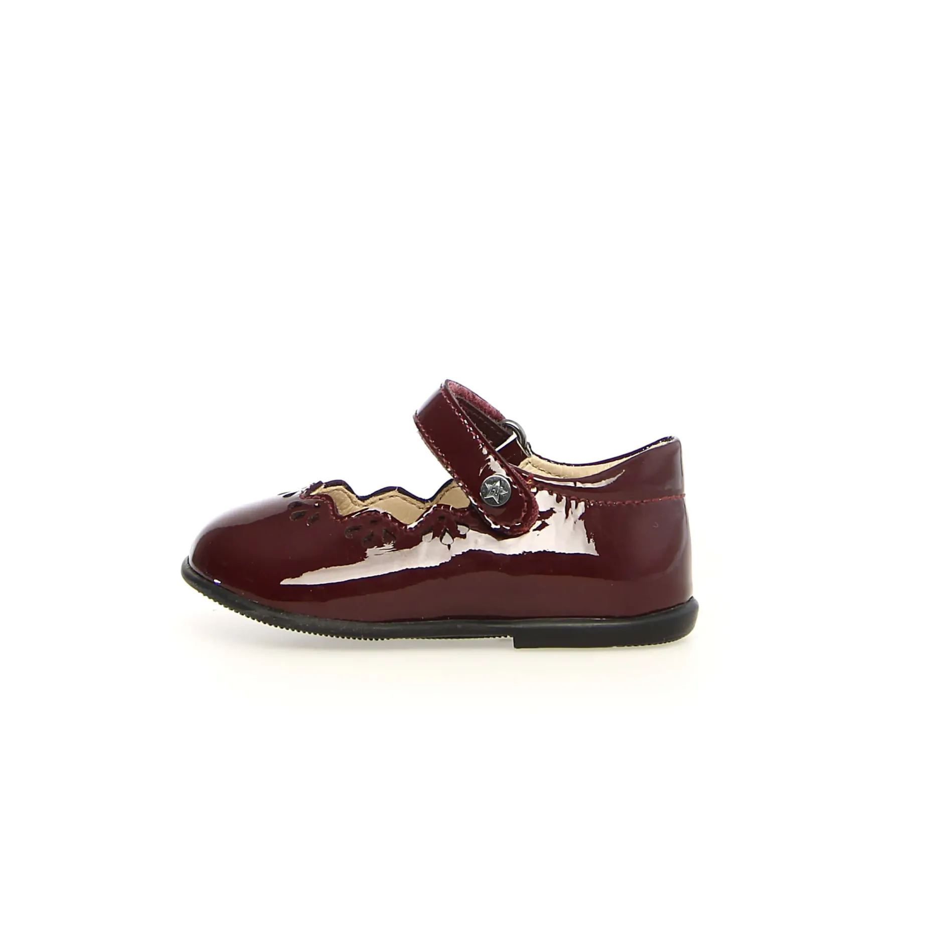 Naturino Girl's Olya Mary Jane Flats - Bordeaux Fashion