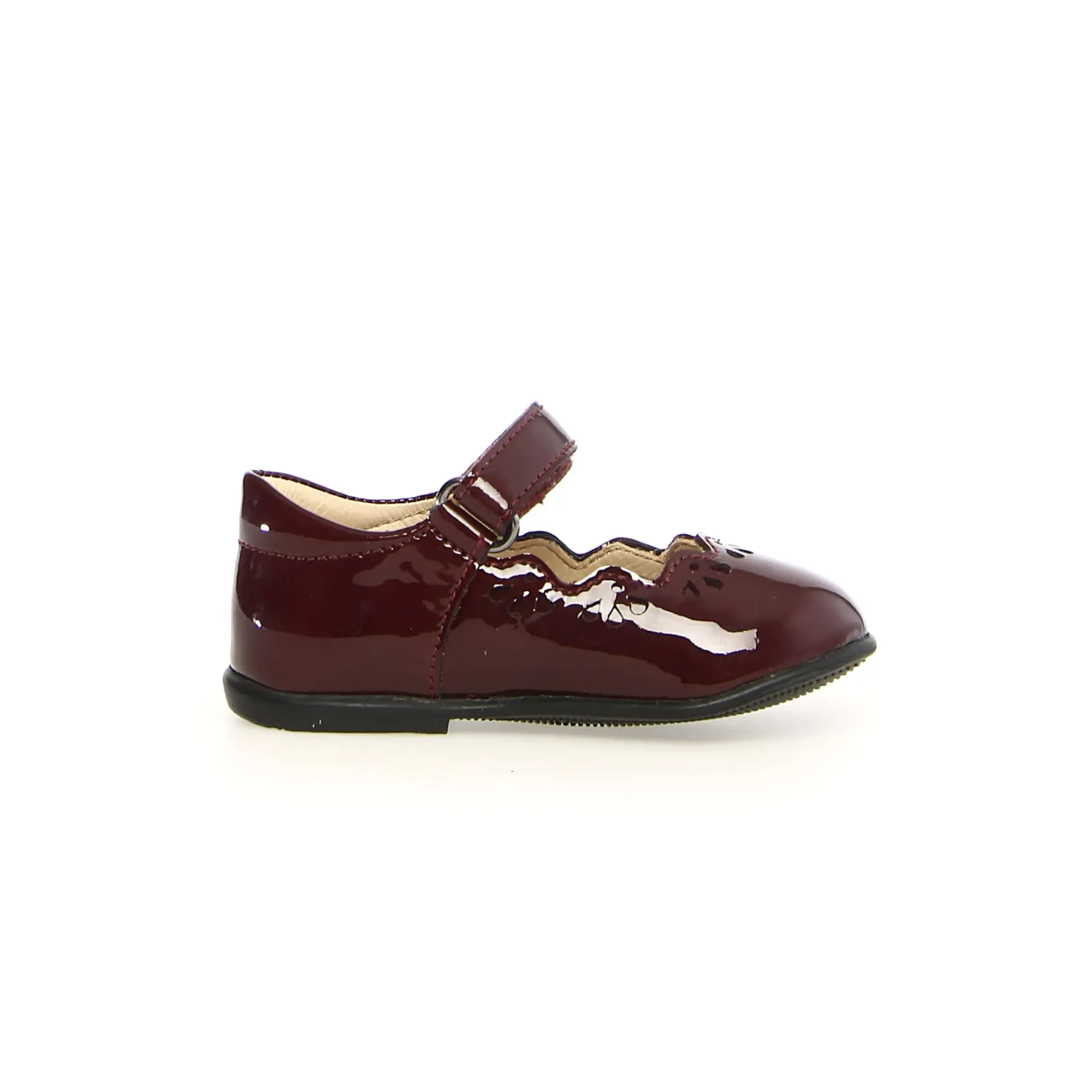 Naturino Girl's Olya Mary Jane Flats - Bordeaux Fashion