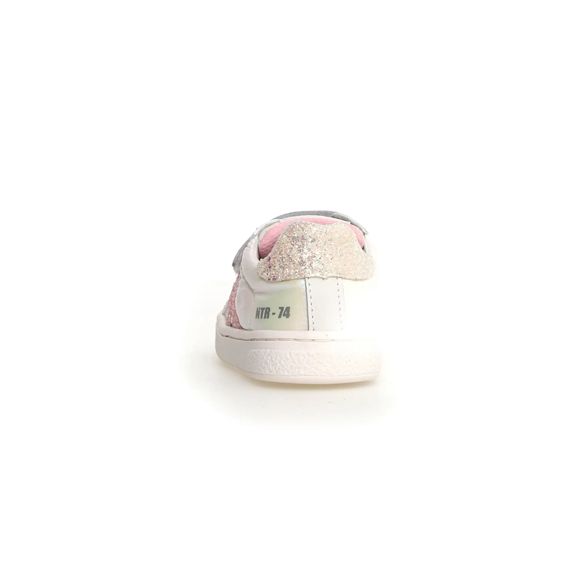 Naturino Girl's Pinn Vl Casual Shoes - White / Pink New