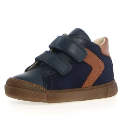 Naturino Heist Vl Boy's Casual Shoes - Navy/Cuoio Discount