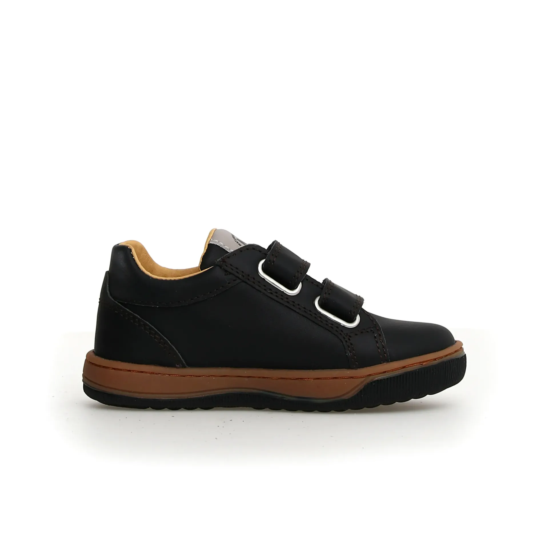 Naturino Minds Vl Boy's and Girl's Casual Shoes - Black/Dark Brown Clearance