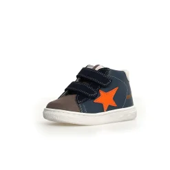 Naturino Pinn High VI Boy's Casual Shoes - Dark Grey/Navy Fashion