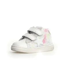 Naturino Pinn High Vl Girl's Casual Shoes - White/Multi New