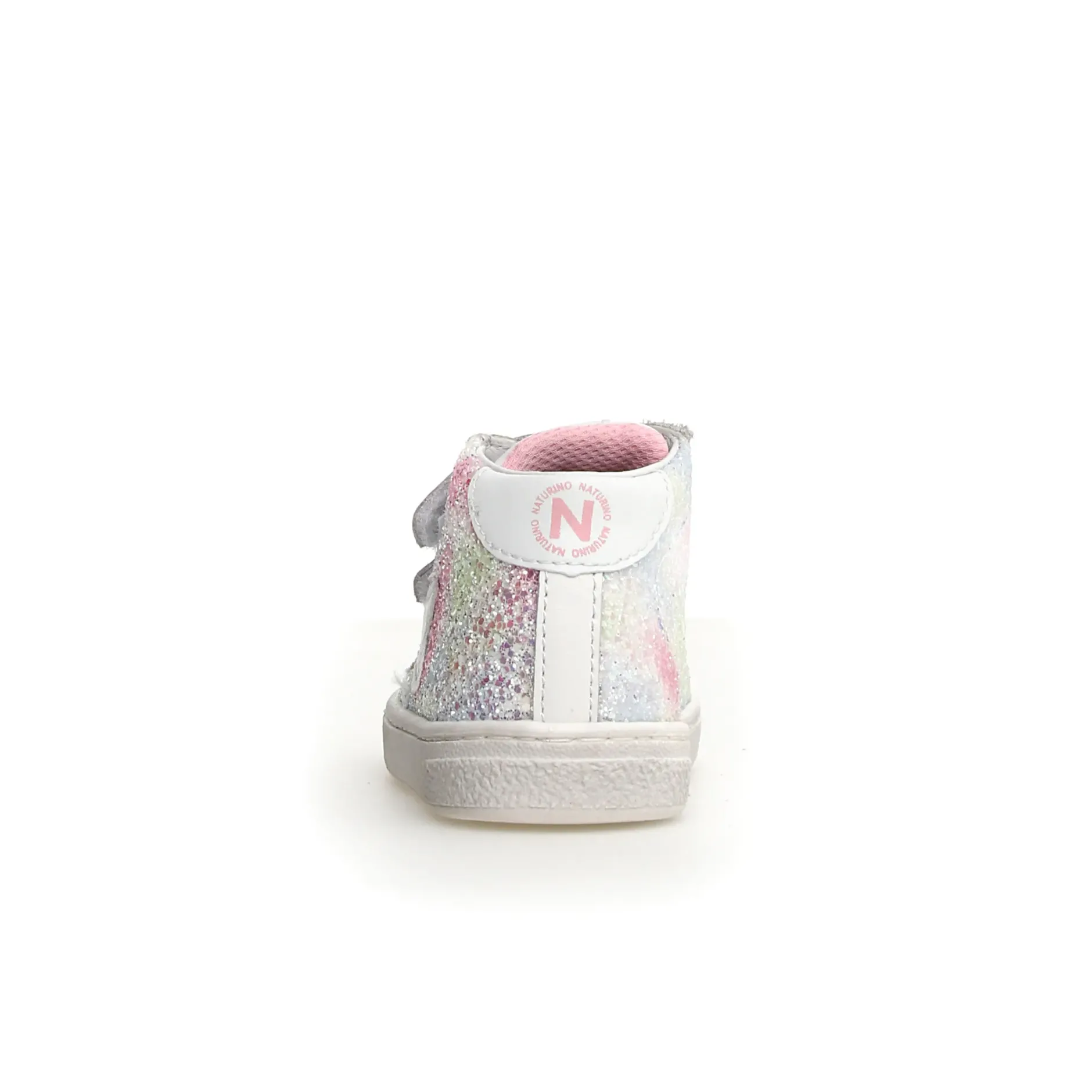 Naturino Pinn High Vl Girl's Casual Shoes - White/Multi New