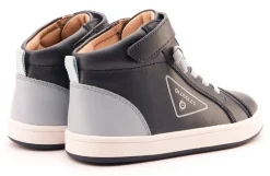 Old Soles Boy's 1000 Brigade High Top Casual Shoes - Navy / Dusty Blue / White Navy Sole Fashion