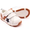 Old Soles Boy's 2111 Fresh Tracks Casual Shoes - Snow / Tan / Navy / White Gum Sole Fashion