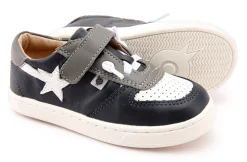 Old Soles Boy's 6135 Runsky Sneakers - Navy/Snow/Grey Sale