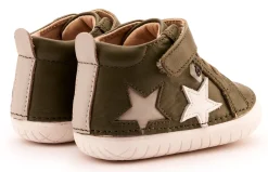 Old Soles Boy's 4098 Starstar Pave Casual Shoes - Militare / Snow / Gris Discount