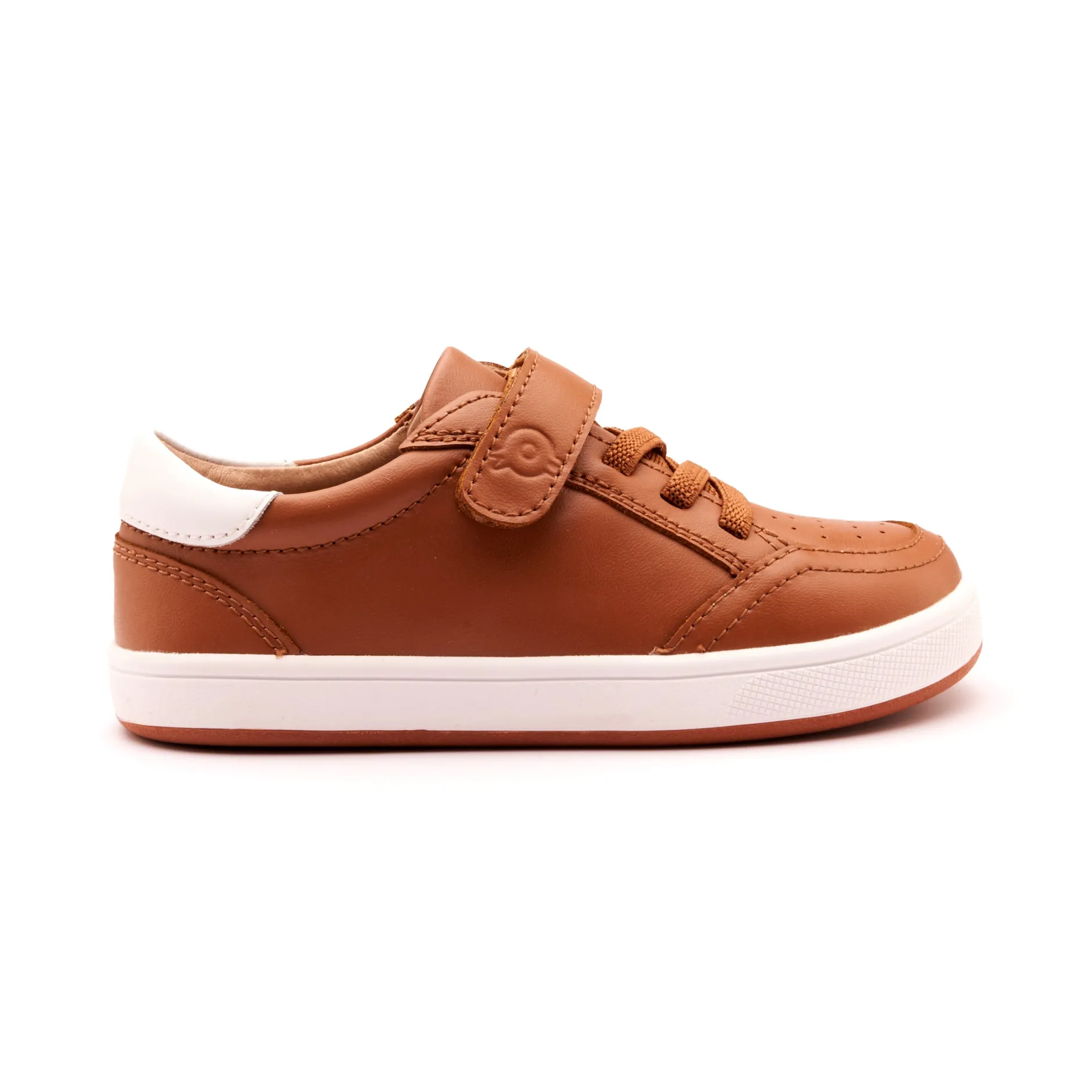 Old Soles Boy's 1019 The Tread Casual Shoes - Tan / Snow / White Gum Sole Discount