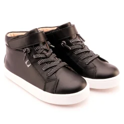 Old Soles Boy's and Girl's Smiley Casual Shoes - Sneak Black Sale
