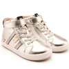 Old Soles Boy's and Girl's Challenger Casual Shoes - Silver / Rich Silver / Copper Online