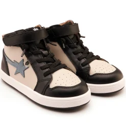 Old Soles Boy's and Girl's Team-Star Casual Shoes - Black / Gris / Indigo New