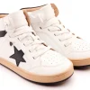 Old Soles Boy's and Girl's 1002 Star Tracker Casual Shoes - Snow / Navy / Gris / Natural Navy Sole Online