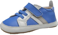 Old Soles Boy's and Girl's Mini Jogger, Neon Blue / Snow / Gris Best