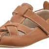 Old Soles Boy's and Girl's Thread Shoe Fisherman Leather Sandals, Tan New