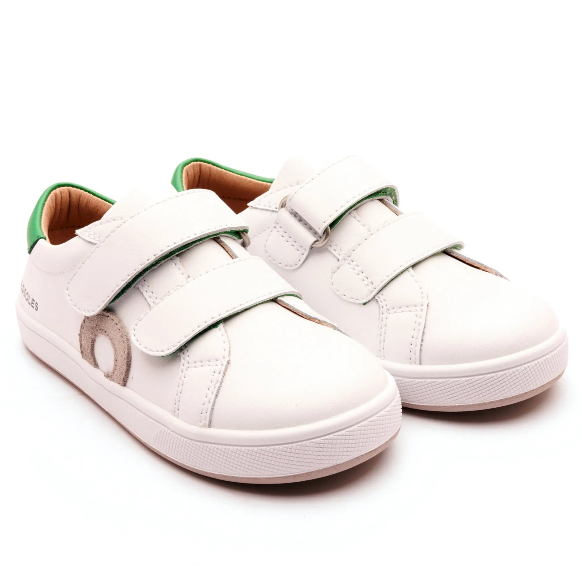 Old Soles Boy's and Girl's Kix Casual Shoes - Snow / Neon Green / Gris / White Best