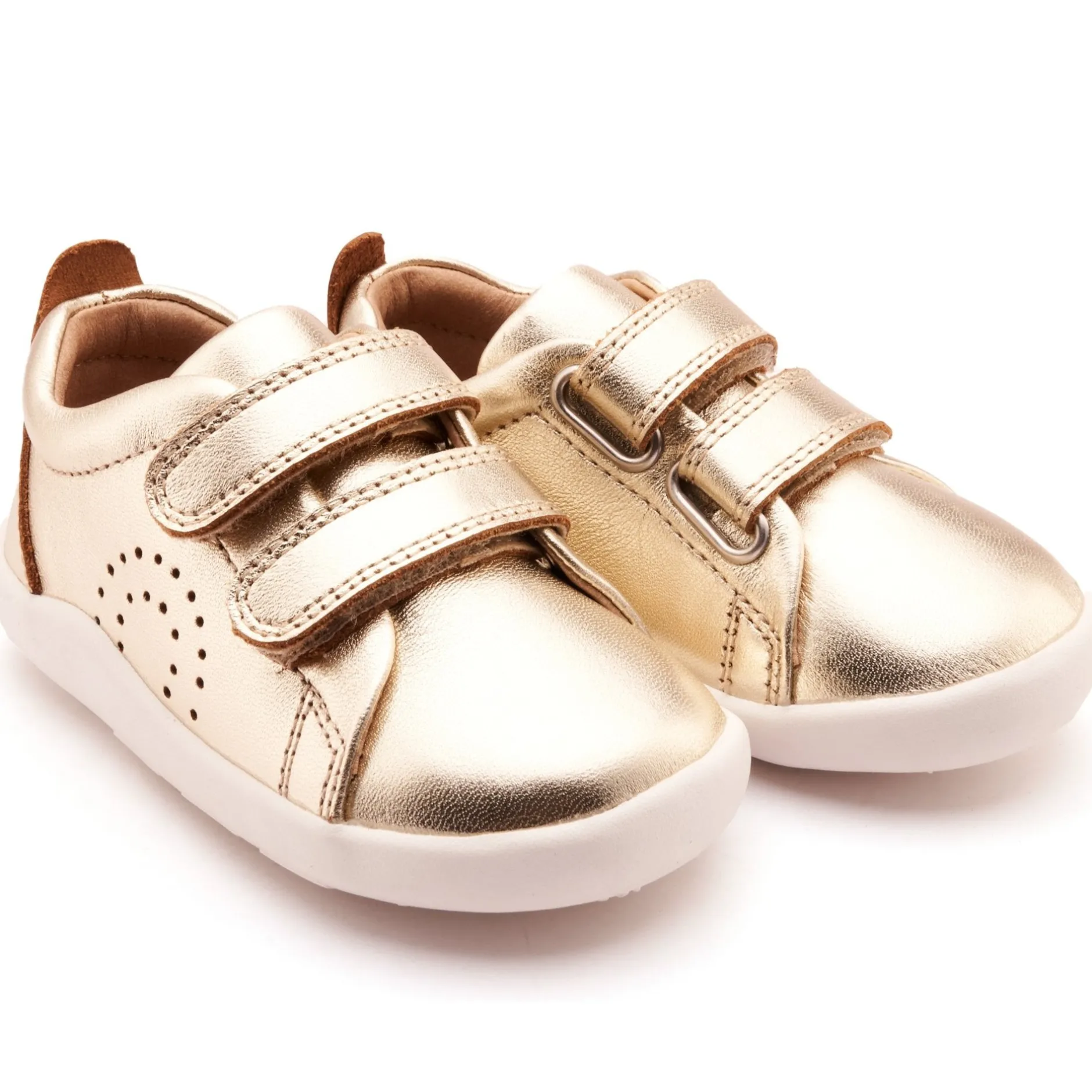 Old Soles Boy's and Girl's LittleTot Casual Shoes - Gold Outlet