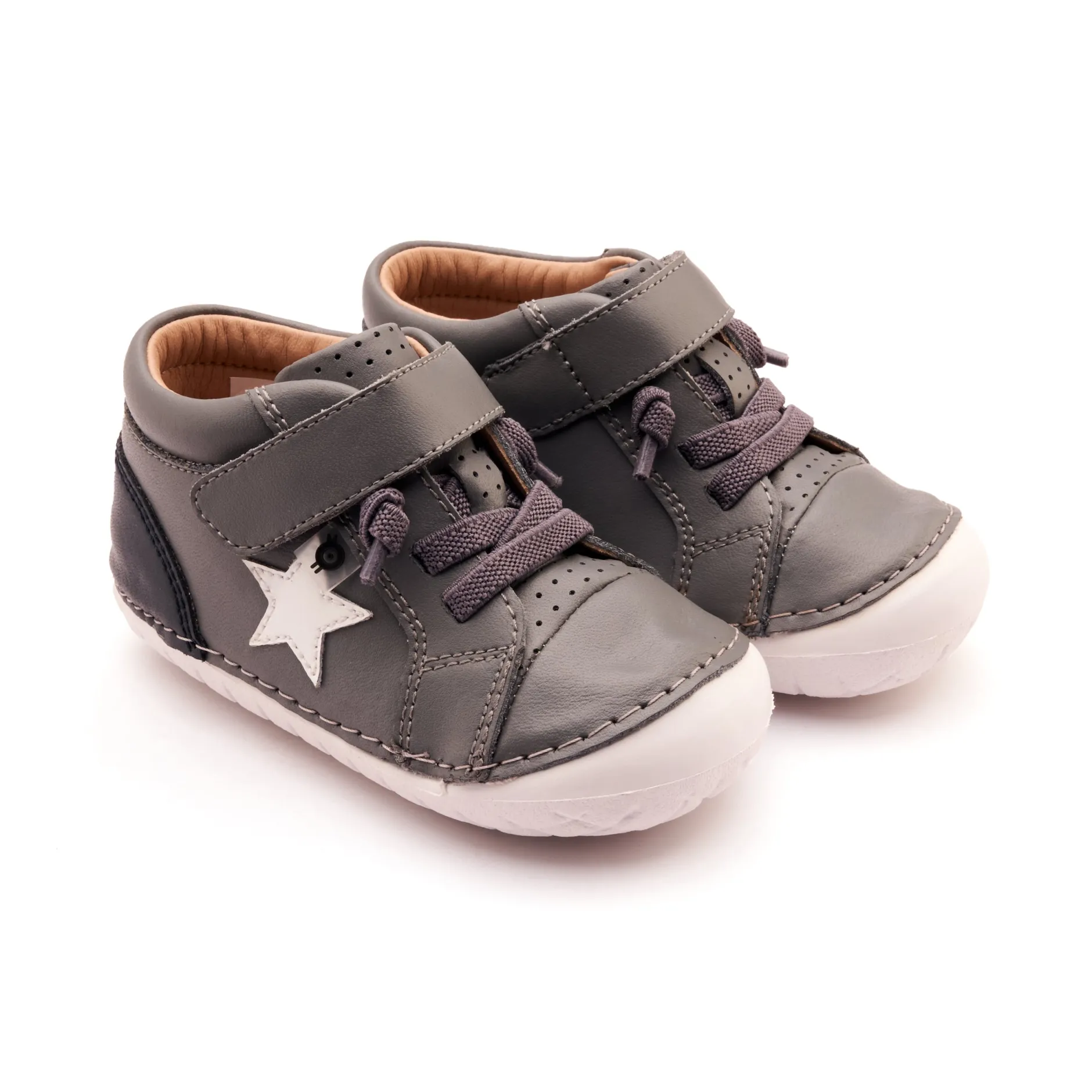 Old Soles Boy's and Girl's Champster Pave Casual Shoes - Shadow / Navy / Snow Fashion