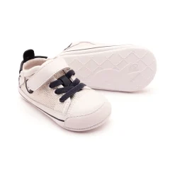 Old Soles Boy's and Girl's 0083RT Baby Mesh Casual Shoes - Snow / Navy / Snow Sole Hot