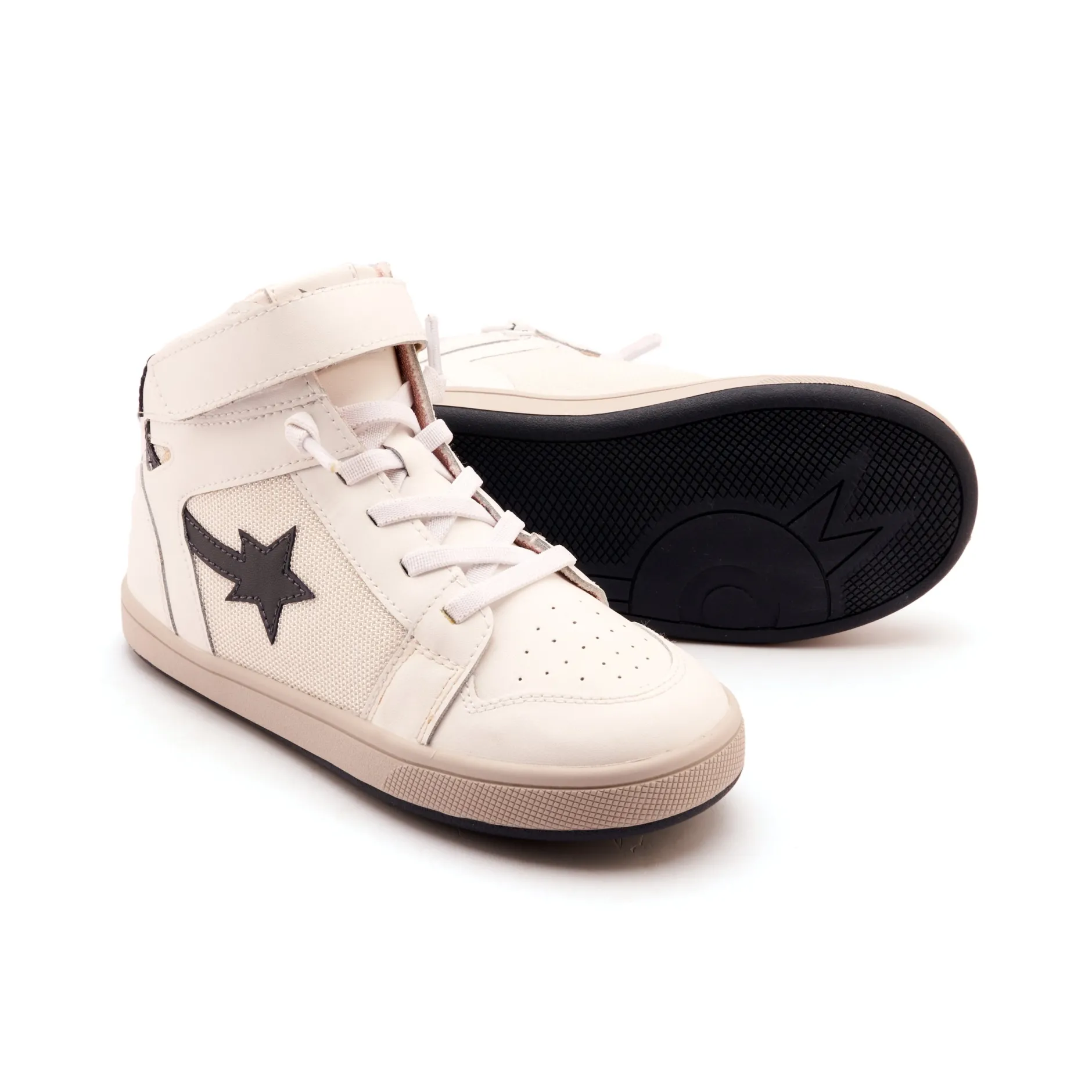 Old Soles Boy's and Girl's Team Sport Casual Shoes - Snow / Navy / Gris Hot