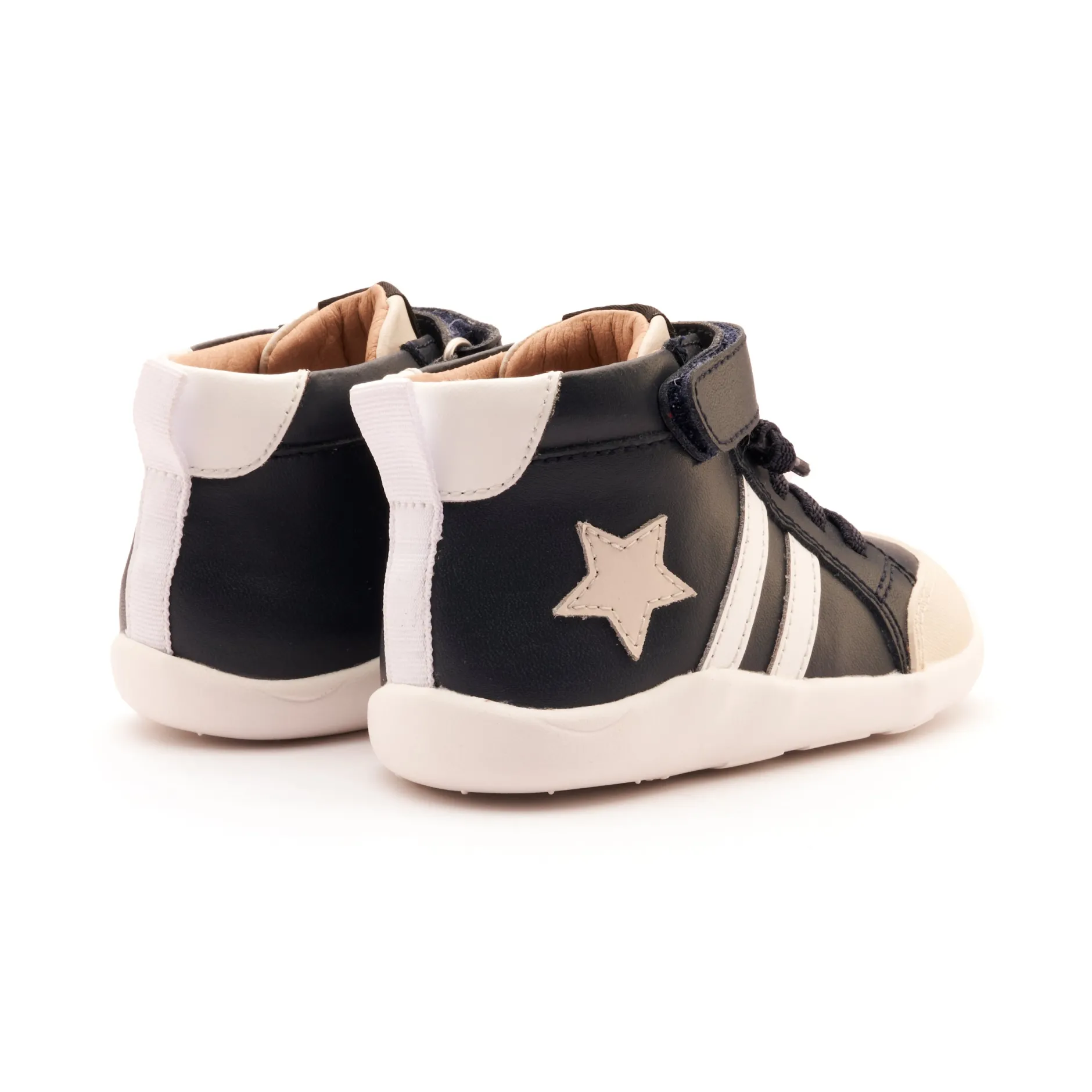 Old Soles Boy's and Girl's Boss Ground Casual Shoes - Navy / Sporco / Snow Outlet