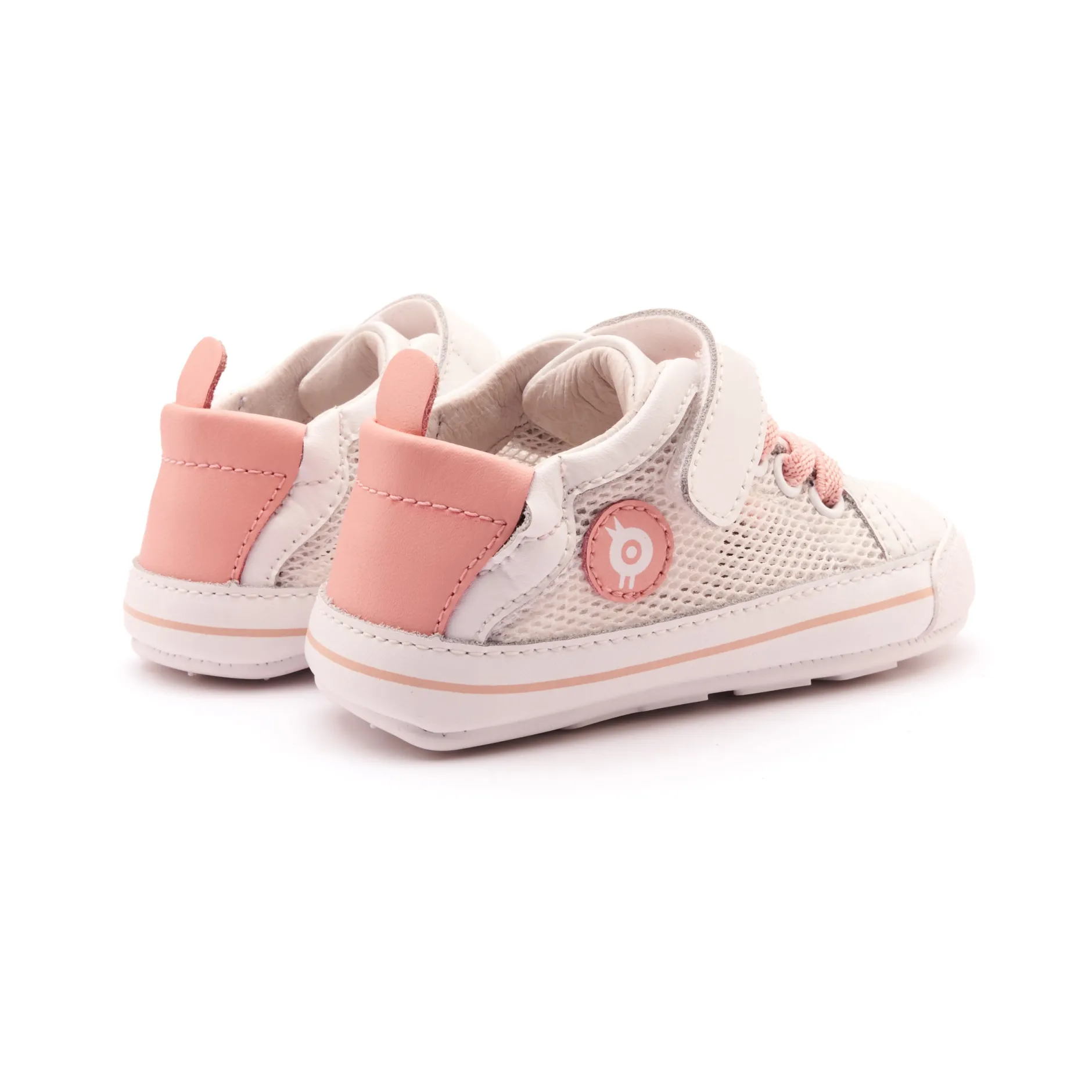 Old Soles Boy's and Girl's 0083RT Baby Mesh Casual Shoes - Snow / Cipria / Snow Sole Clearance