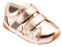 Old Soles Boy's and Girl's 2101 Track Squad Shoes - Gold / Shadow Grey Best