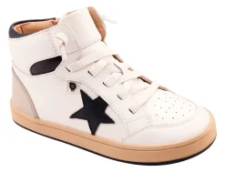 Old Soles Boy's and Girl's 1002 Star Tracker Casual Shoes - Snow / Navy / Gris / Natural Navy Sole Online