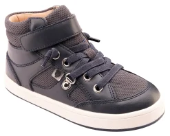 Old Soles Boy's and Girl's 1001 Work Kicks Casual Shoes - Navy / Navy Mesh / White Navy Sole Clearance