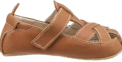 Old Soles Boy's and Girl's Thread Shoe Fisherman Leather Sandals, Tan New
