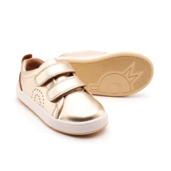Old Soles Boy's and Girl's Big Tot Casual Shoes - Gold Clearance