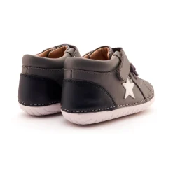 Old Soles Boy's and Girl's Champster Pave Casual Shoes - Shadow / Navy / Snow Fashion