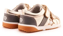 Old Soles Boy's and Girl's 2101 Track Squad Shoes - Gold / Shadow Grey Best