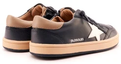 Old Soles Boy's and Girl's 1006 Platinum Runner Casual Shoes - Navy / Snow / Taupe / Natural Navy Sole Online