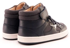 Old Soles Boy's and Girl's 1001 Work Kicks Casual Shoes - Navy / Navy Mesh / White Navy Sole Clearance