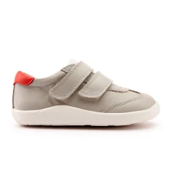 Old Soles Boy's and Girl's 8012 Path Way Shoe - Gris/Snow/Bright Red Fashion