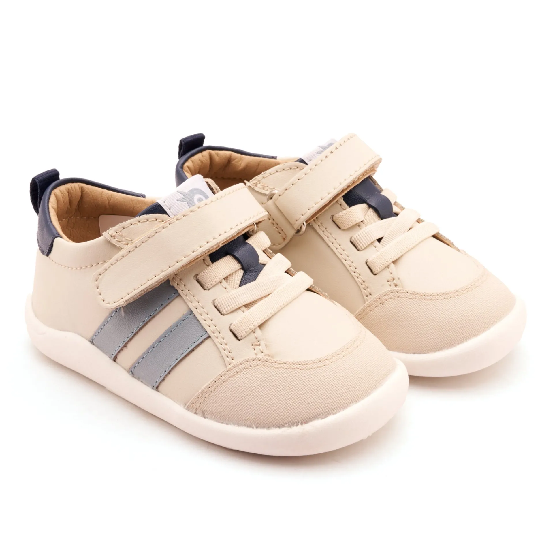 Old Soles Boy's Bowler Ground Casual Shoes - Sporco / Dusty Blue / Denim Hot