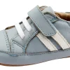 Old Soles Boy's 0049R Low Roller Shoe Sneakers - Dusty Blue/Snow Clearance